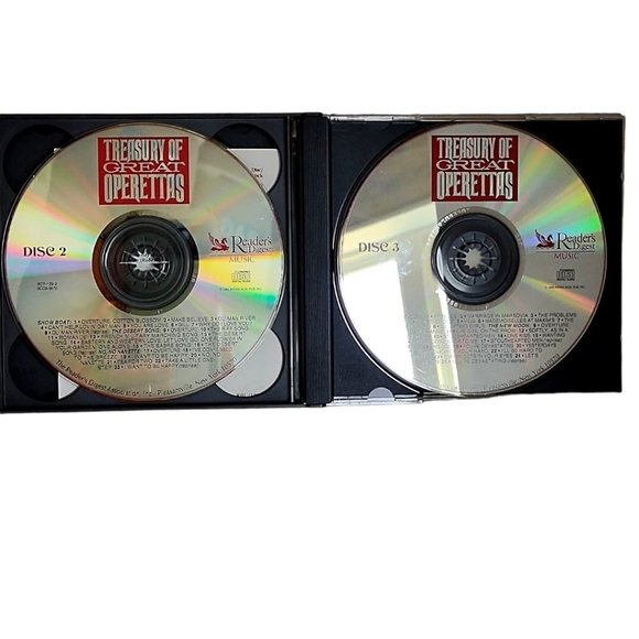 Vintage Reader's Digest Treasury Of Great Operettas CD Used - Picture 4 of 6